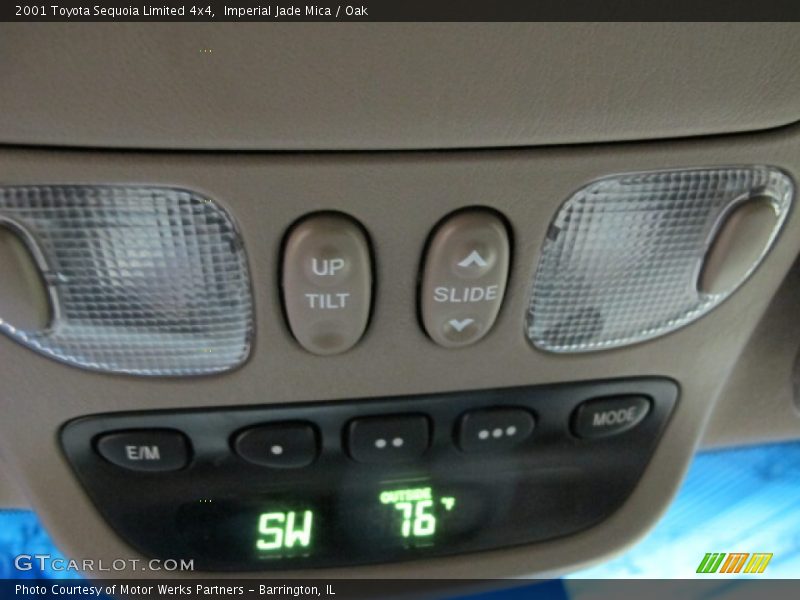 Imperial Jade Mica / Oak 2001 Toyota Sequoia Limited 4x4