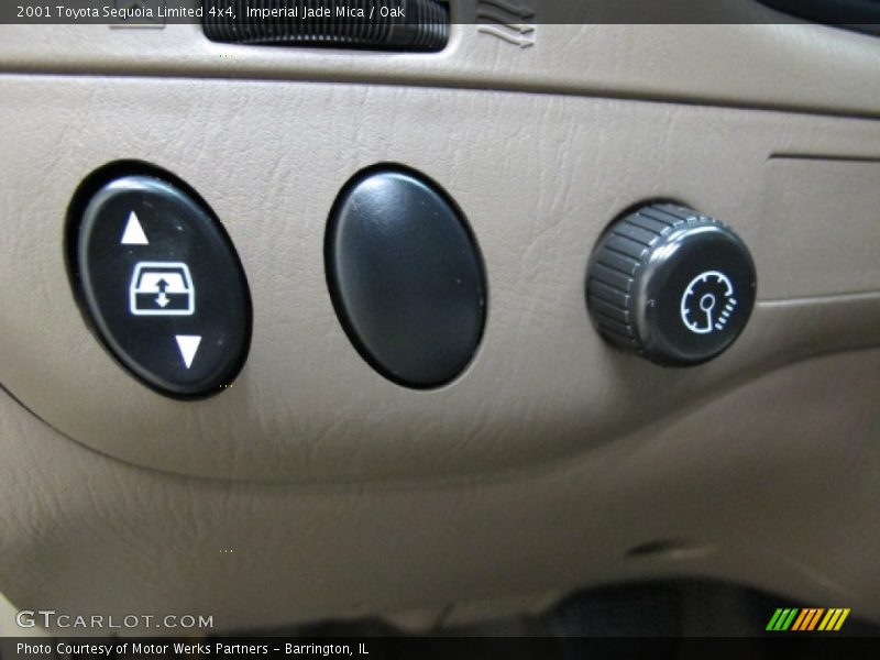 Imperial Jade Mica / Oak 2001 Toyota Sequoia Limited 4x4