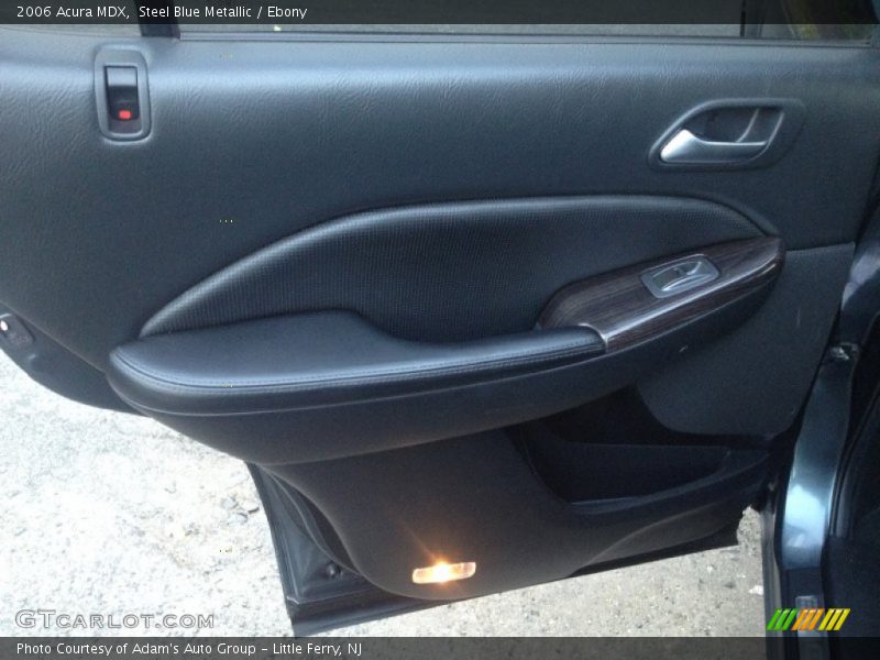 Steel Blue Metallic / Ebony 2006 Acura MDX