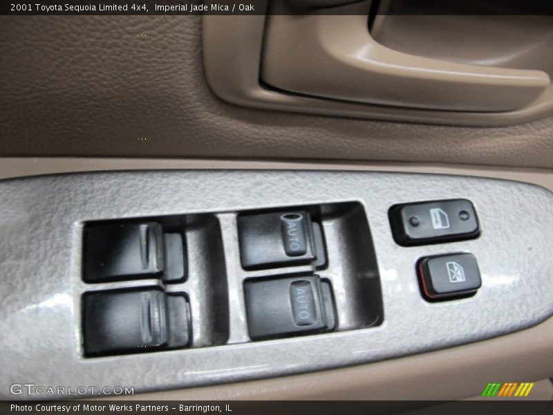 Imperial Jade Mica / Oak 2001 Toyota Sequoia Limited 4x4