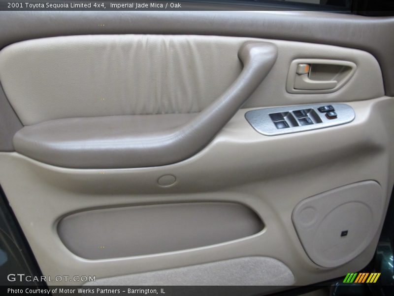 Imperial Jade Mica / Oak 2001 Toyota Sequoia Limited 4x4
