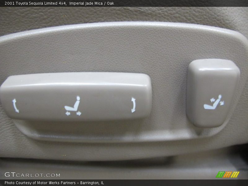 Imperial Jade Mica / Oak 2001 Toyota Sequoia Limited 4x4