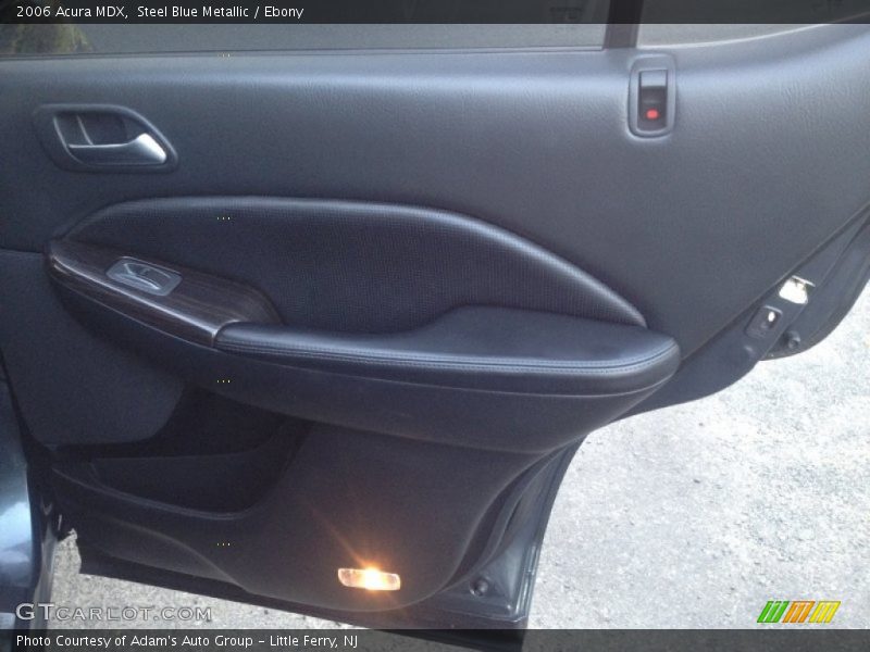 Steel Blue Metallic / Ebony 2006 Acura MDX
