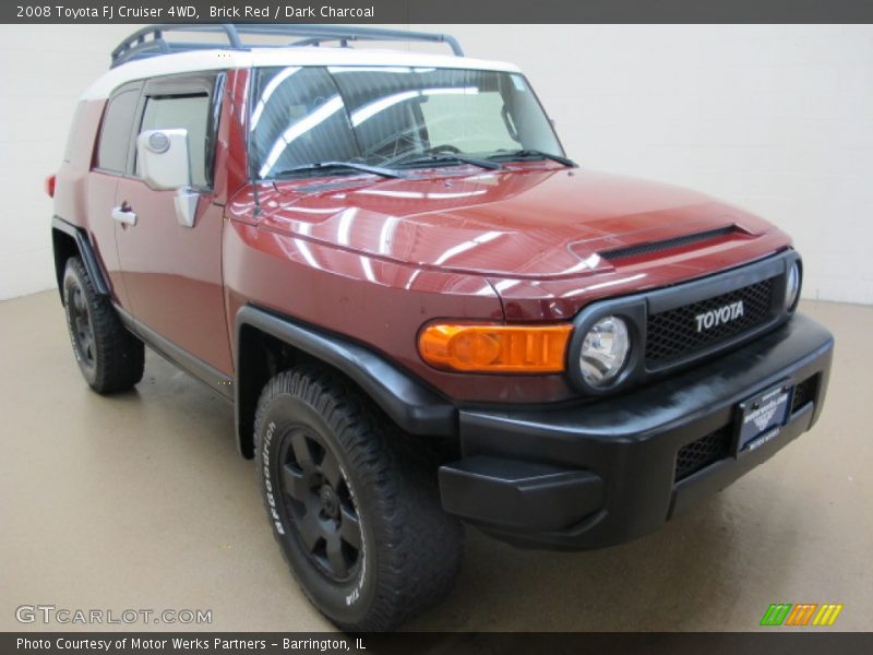 Brick Red / Dark Charcoal 2008 Toyota FJ Cruiser 4WD
