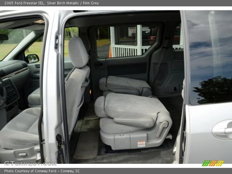 Silver Birch Metallic / Flint Grey 2005 Ford Freestar SEL