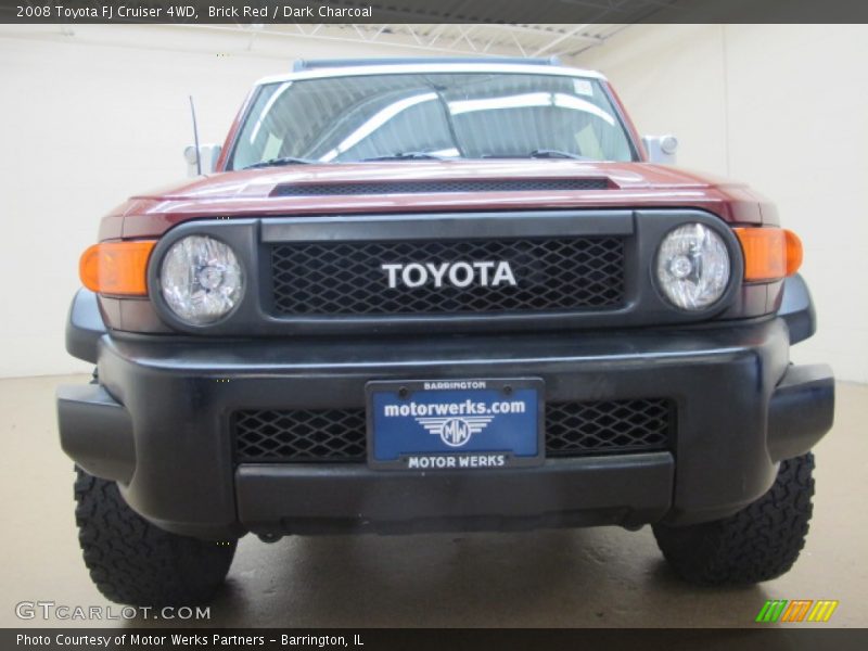 Brick Red / Dark Charcoal 2008 Toyota FJ Cruiser 4WD