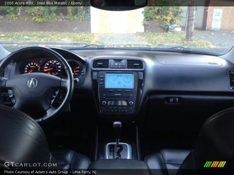 Steel Blue Metallic / Ebony 2006 Acura MDX