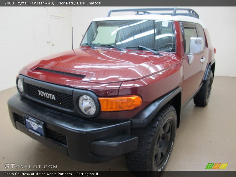 Brick Red / Dark Charcoal 2008 Toyota FJ Cruiser 4WD