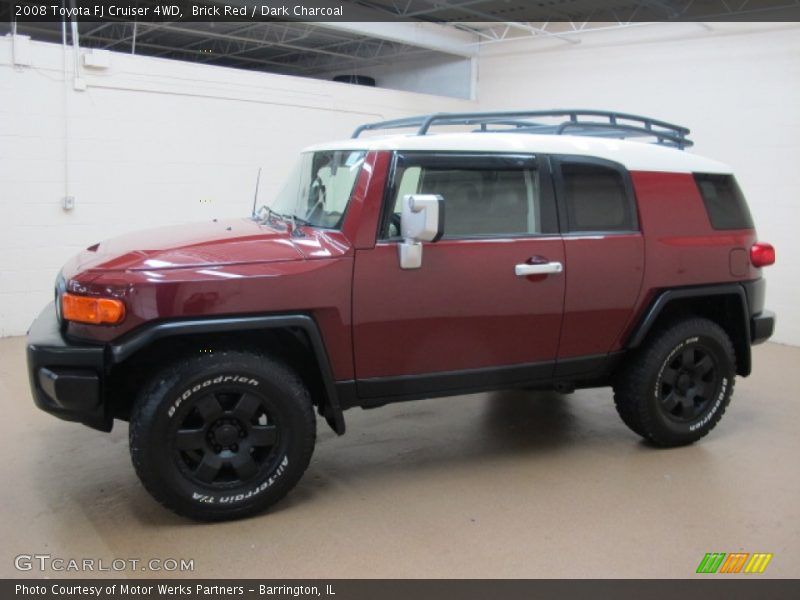 Brick Red / Dark Charcoal 2008 Toyota FJ Cruiser 4WD