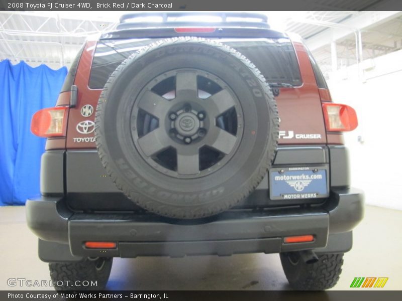 Brick Red / Dark Charcoal 2008 Toyota FJ Cruiser 4WD