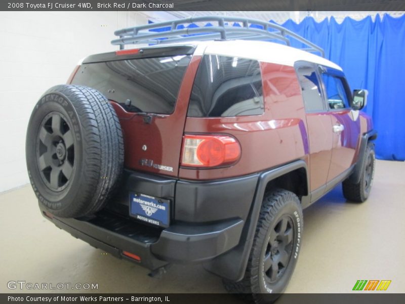 Brick Red / Dark Charcoal 2008 Toyota FJ Cruiser 4WD