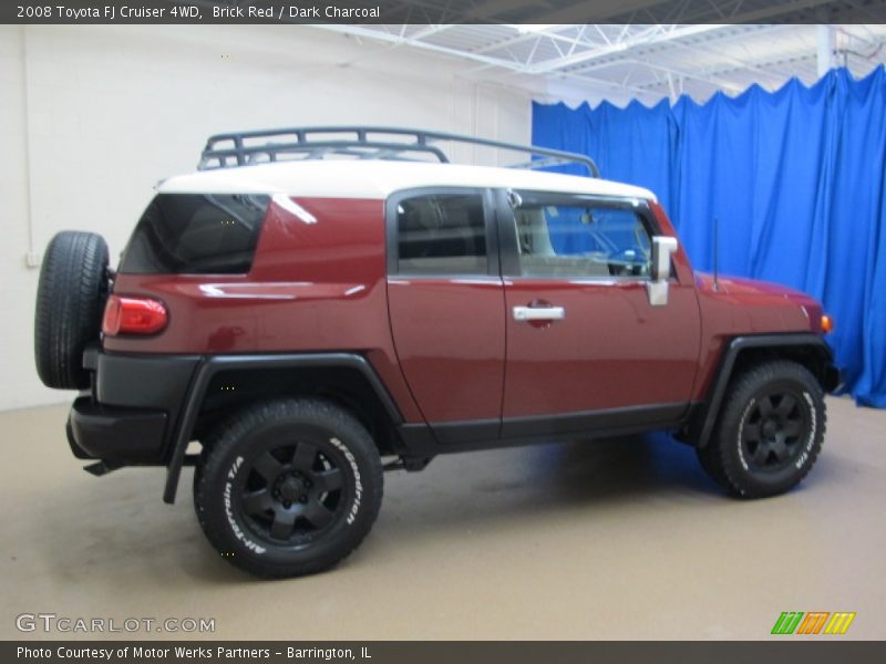 Brick Red / Dark Charcoal 2008 Toyota FJ Cruiser 4WD