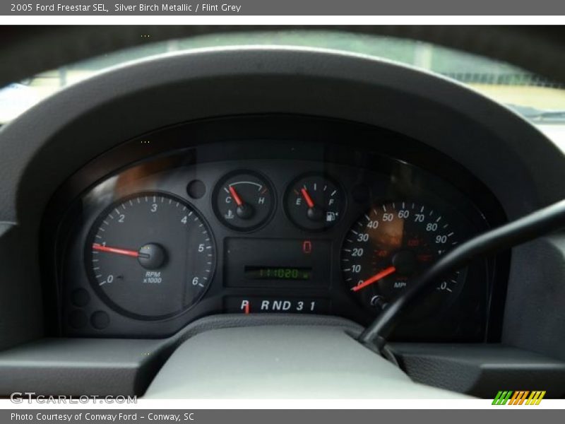 Silver Birch Metallic / Flint Grey 2005 Ford Freestar SEL