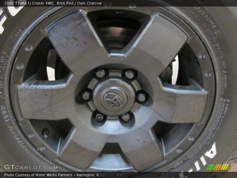 Brick Red / Dark Charcoal 2008 Toyota FJ Cruiser 4WD