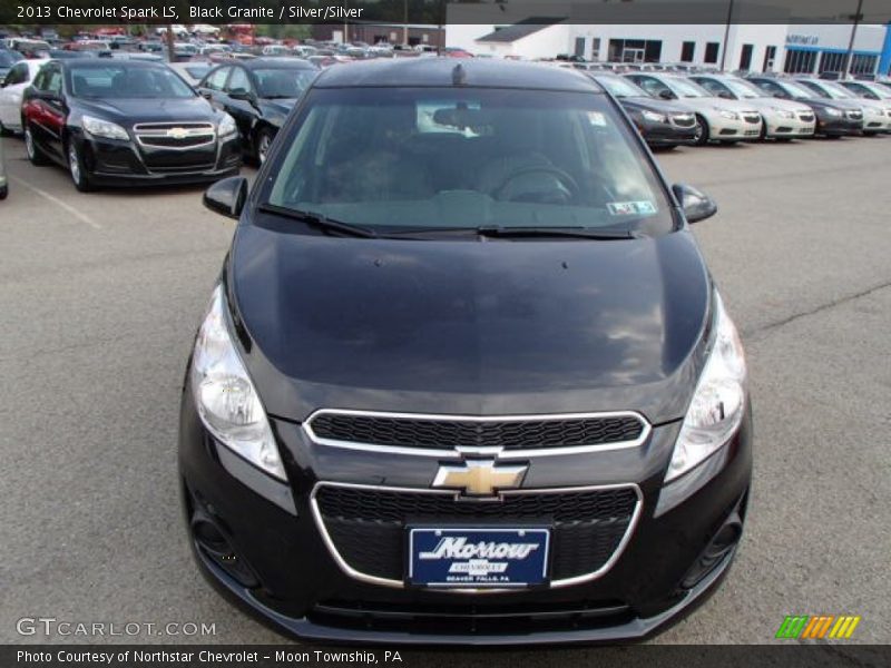 Black Granite / Silver/Silver 2013 Chevrolet Spark LS