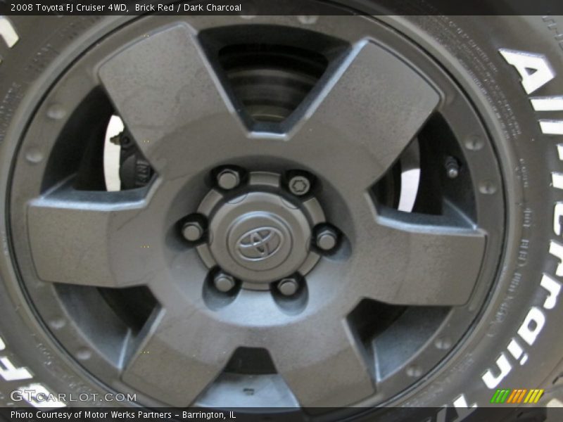 Brick Red / Dark Charcoal 2008 Toyota FJ Cruiser 4WD