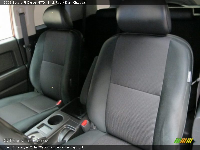 Brick Red / Dark Charcoal 2008 Toyota FJ Cruiser 4WD