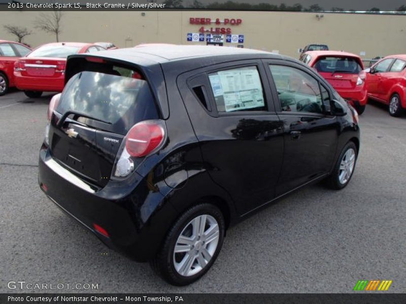 Black Granite / Silver/Silver 2013 Chevrolet Spark LS