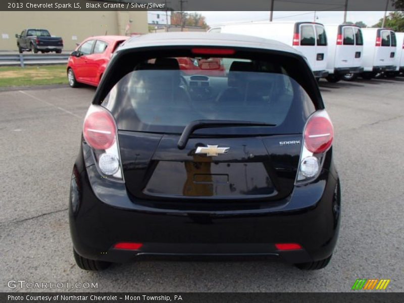 Black Granite / Silver/Silver 2013 Chevrolet Spark LS