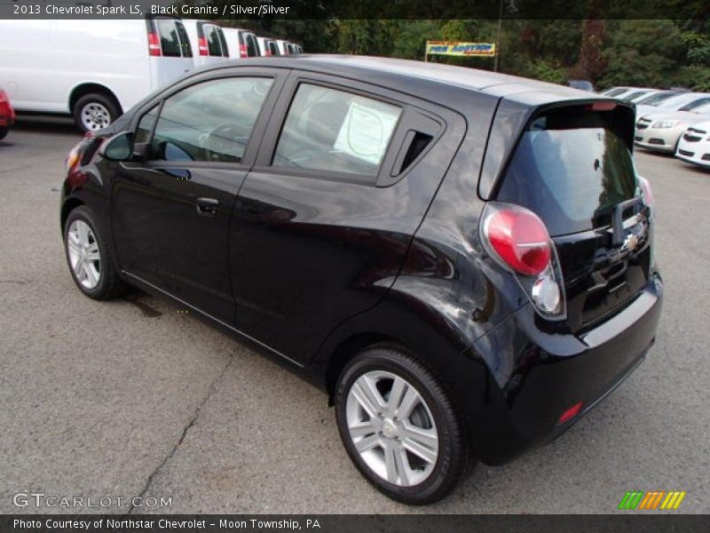 Black Granite / Silver/Silver 2013 Chevrolet Spark LS