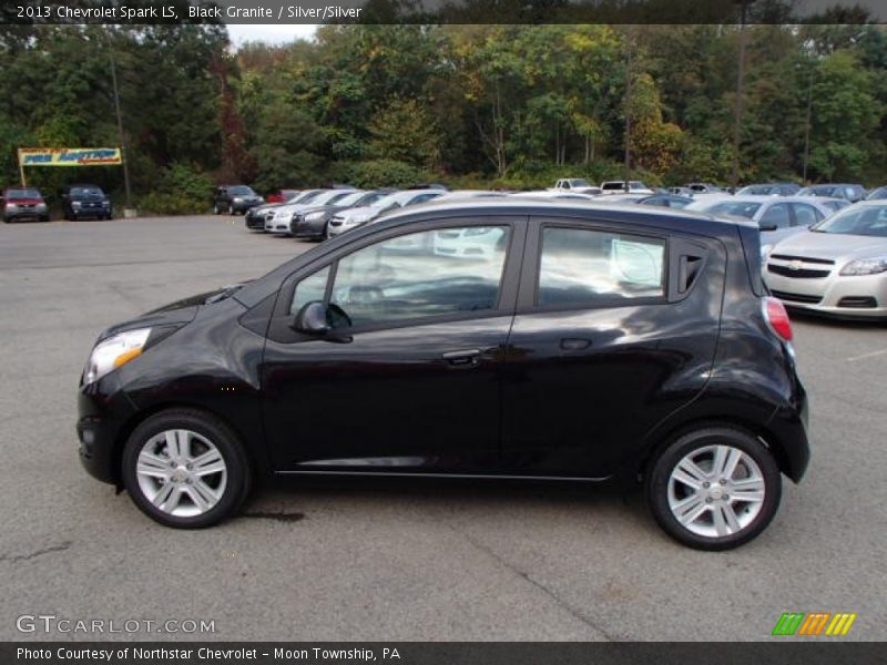 Black Granite / Silver/Silver 2013 Chevrolet Spark LS