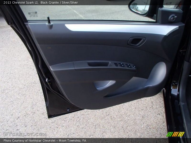 Black Granite / Silver/Silver 2013 Chevrolet Spark LS