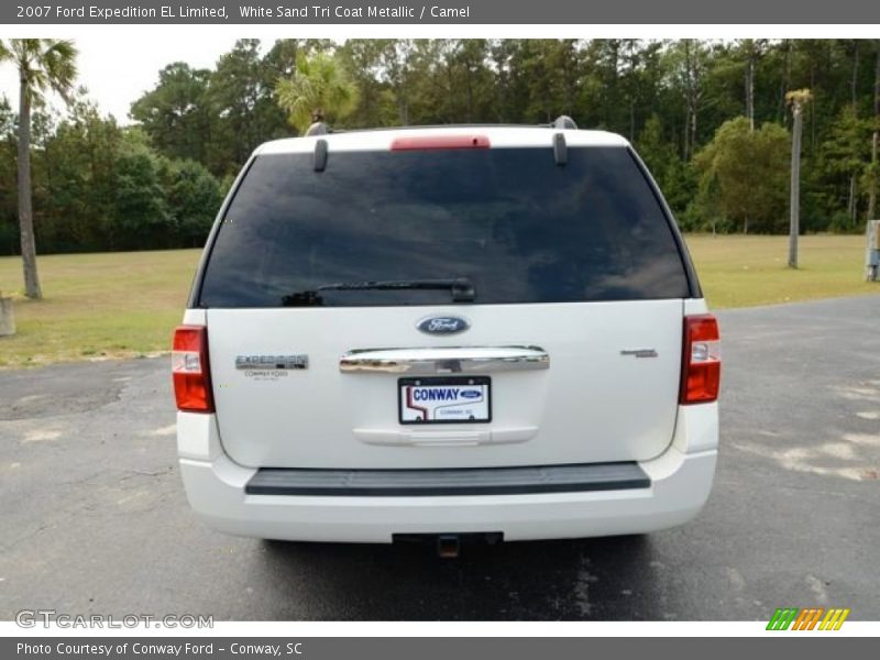 White Sand Tri Coat Metallic / Camel 2007 Ford Expedition EL Limited