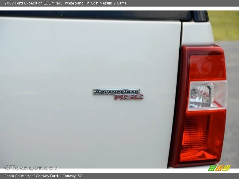 White Sand Tri Coat Metallic / Camel 2007 Ford Expedition EL Limited