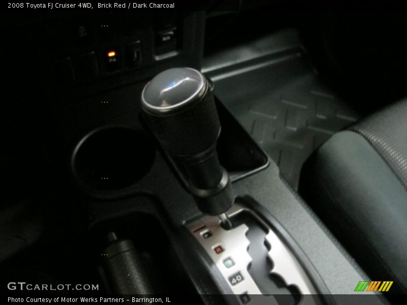 Brick Red / Dark Charcoal 2008 Toyota FJ Cruiser 4WD