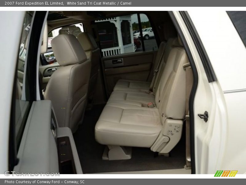 White Sand Tri Coat Metallic / Camel 2007 Ford Expedition EL Limited