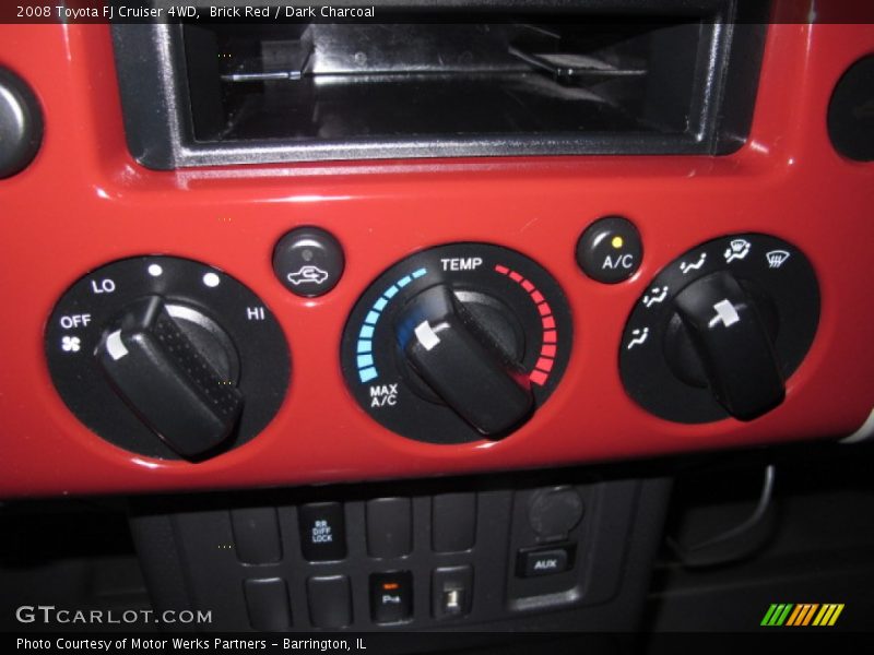 Brick Red / Dark Charcoal 2008 Toyota FJ Cruiser 4WD