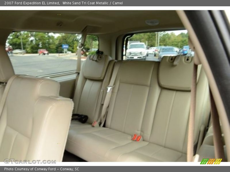 White Sand Tri Coat Metallic / Camel 2007 Ford Expedition EL Limited