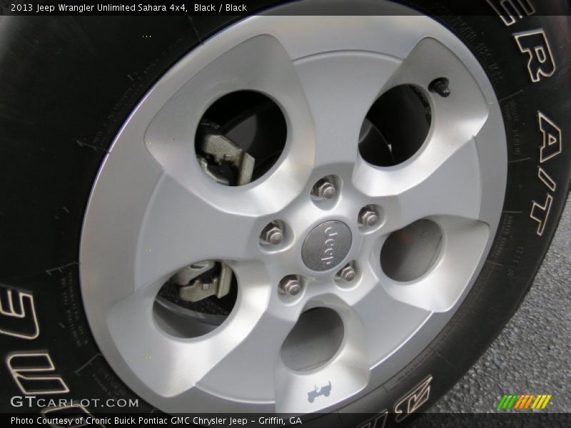 Black / Black 2013 Jeep Wrangler Unlimited Sahara 4x4