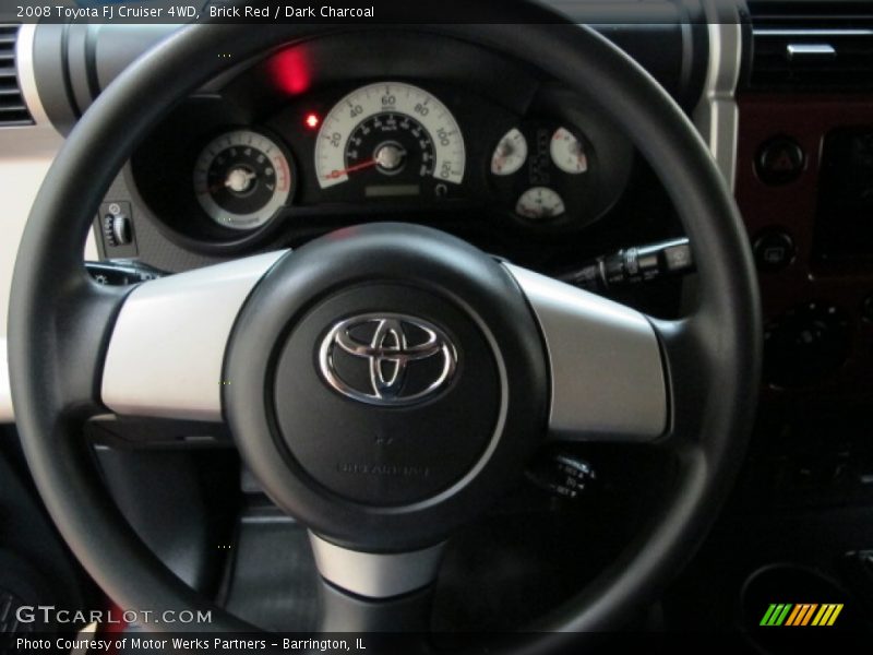Brick Red / Dark Charcoal 2008 Toyota FJ Cruiser 4WD