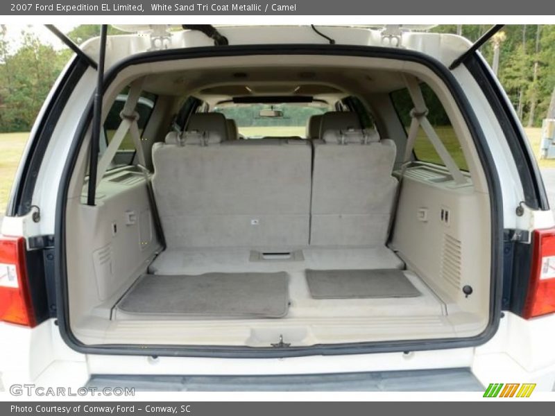 White Sand Tri Coat Metallic / Camel 2007 Ford Expedition EL Limited