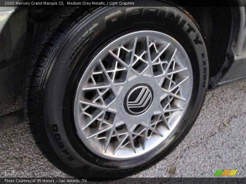Medium Grey Metallic / Light Graphite 2000 Mercury Grand Marquis GS