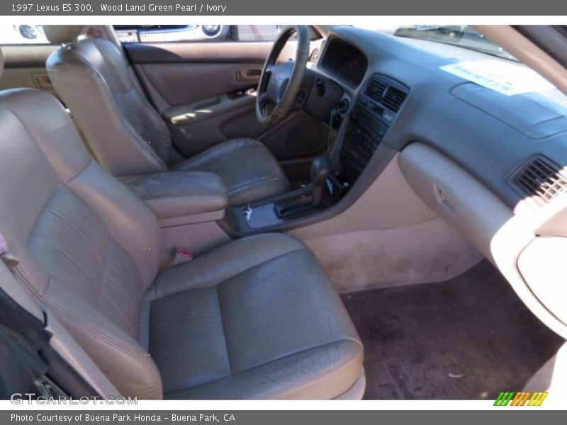 Wood Land Green Pearl / Ivory 1997 Lexus ES 300