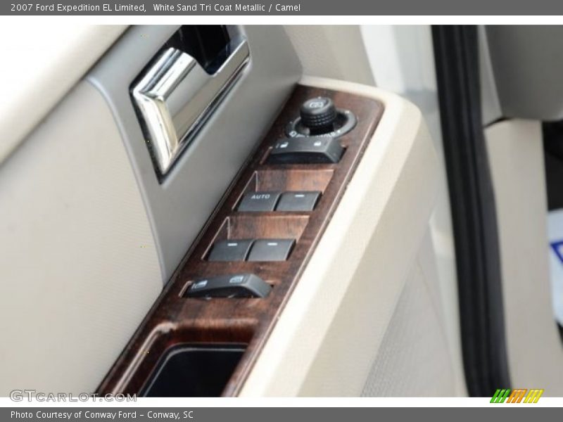 White Sand Tri Coat Metallic / Camel 2007 Ford Expedition EL Limited