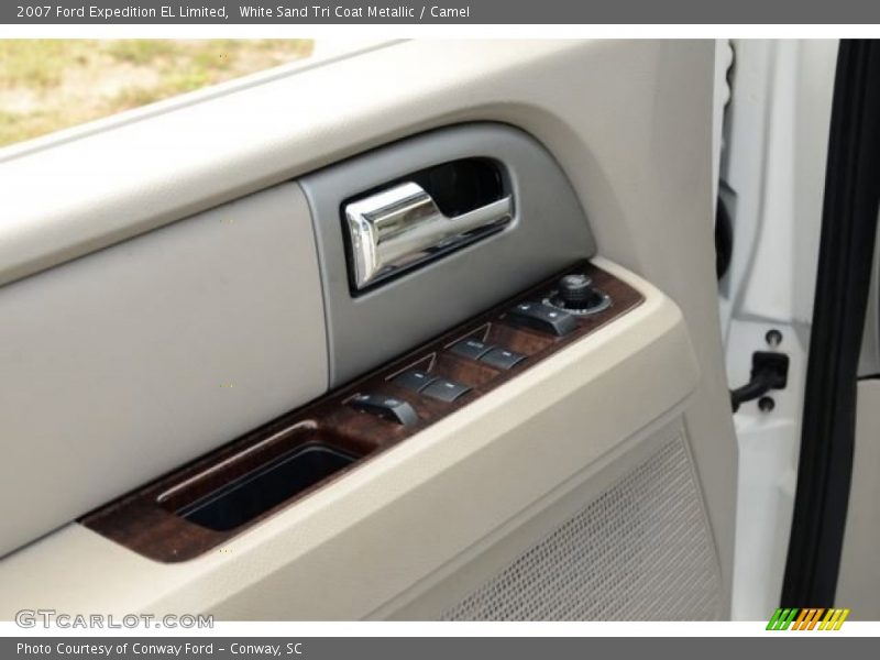 White Sand Tri Coat Metallic / Camel 2007 Ford Expedition EL Limited