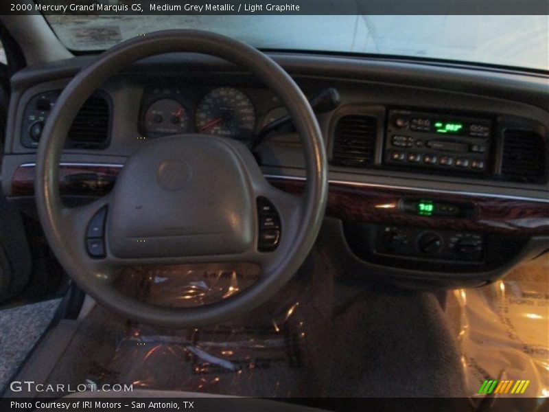Medium Grey Metallic / Light Graphite 2000 Mercury Grand Marquis GS