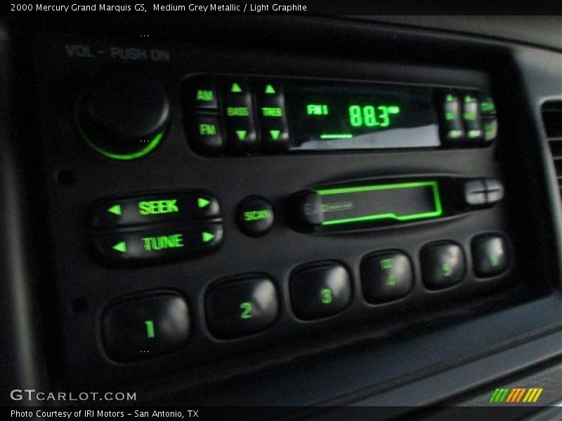 Medium Grey Metallic / Light Graphite 2000 Mercury Grand Marquis GS
