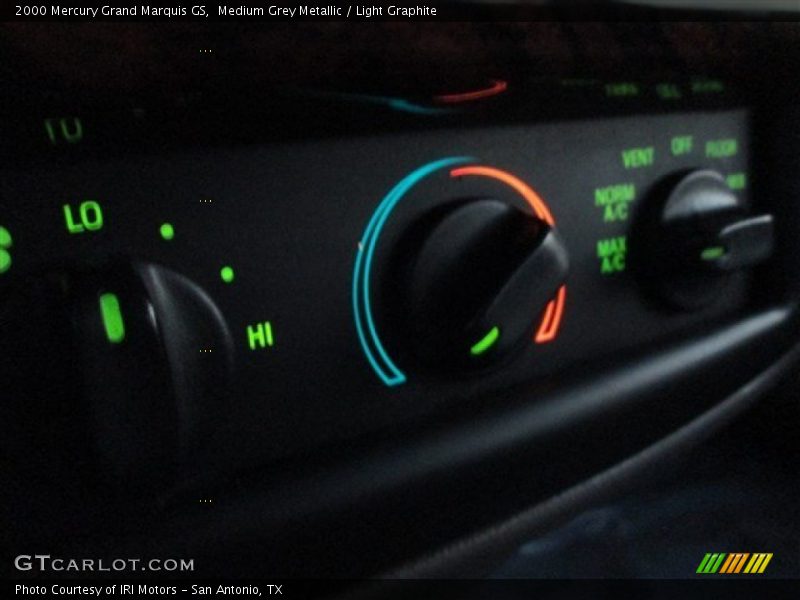 Medium Grey Metallic / Light Graphite 2000 Mercury Grand Marquis GS