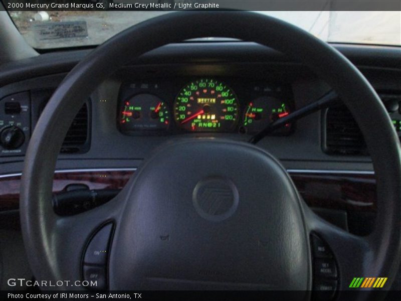 Medium Grey Metallic / Light Graphite 2000 Mercury Grand Marquis GS
