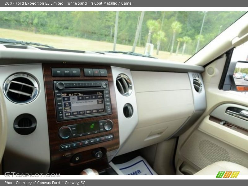 White Sand Tri Coat Metallic / Camel 2007 Ford Expedition EL Limited