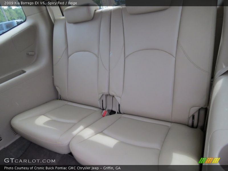 Spicy Red / Beige 2009 Kia Borrego EX V6
