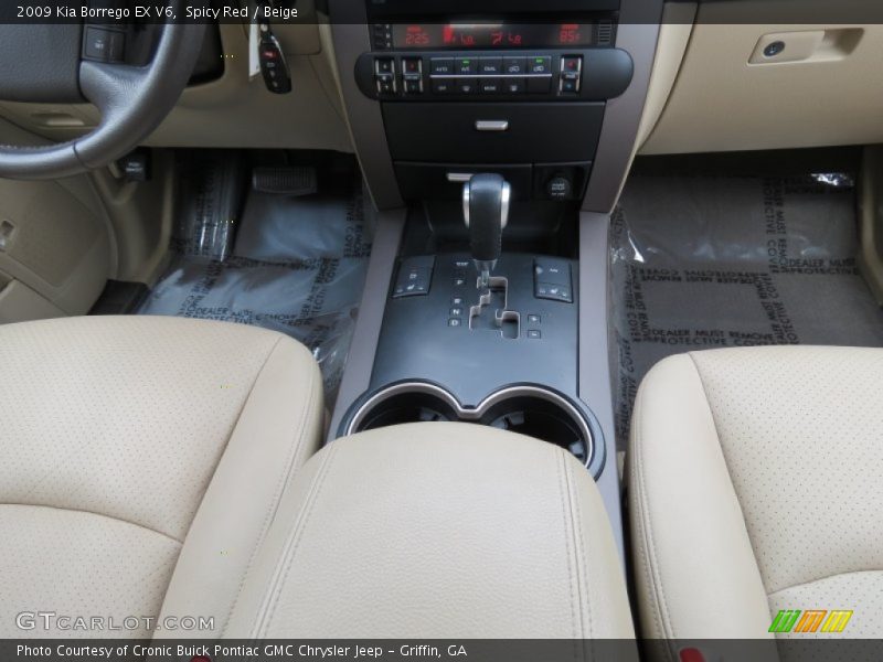 Spicy Red / Beige 2009 Kia Borrego EX V6