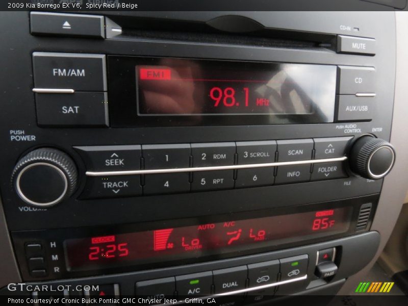 Spicy Red / Beige 2009 Kia Borrego EX V6