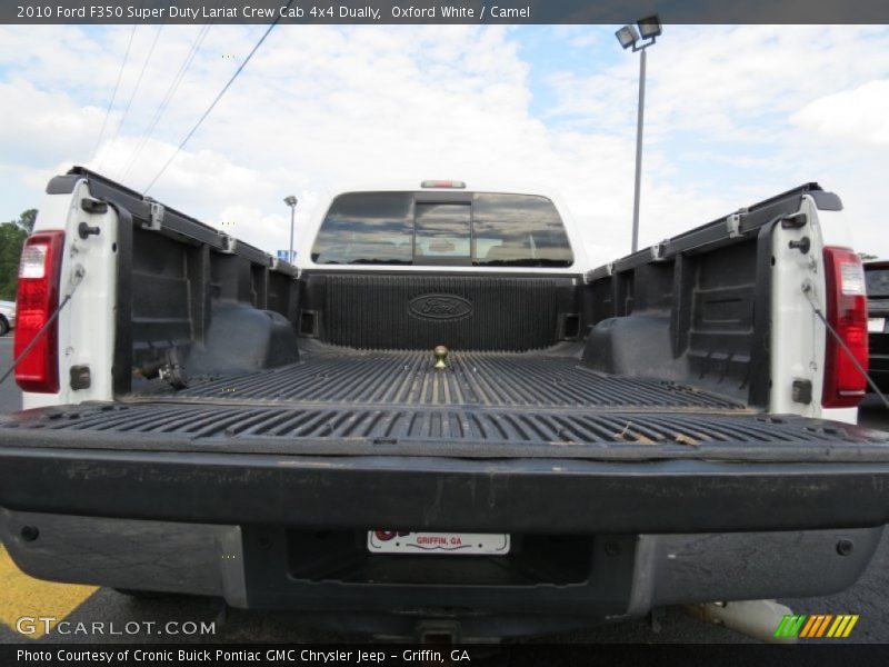Oxford White / Camel 2010 Ford F350 Super Duty Lariat Crew Cab 4x4 Dually