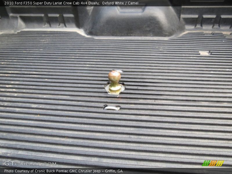Oxford White / Camel 2010 Ford F350 Super Duty Lariat Crew Cab 4x4 Dually