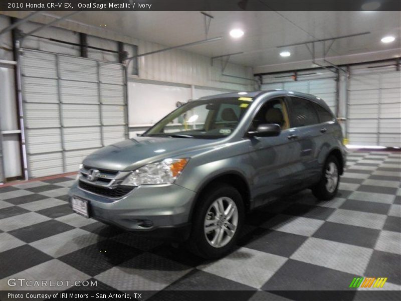 Opal Sage Metallic / Ivory 2010 Honda CR-V EX